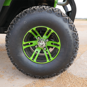 4 plazas 2 + 2 4wd carrito <span class=keywords><strong>de</strong></span> golf eléctrico comunidad/campo <span class=keywords><strong>de</strong></span> golf batería <span class=keywords><strong>de</strong></span> litio bobina suspensión buena durabilidad marco <span class=keywords><strong>de</strong></span> acero - Product Image 6