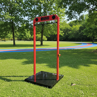 Défi 100 secondes : Balançoire métallique rotative interactive avec chronométrage pour parcs sportifs et installations de divertissement