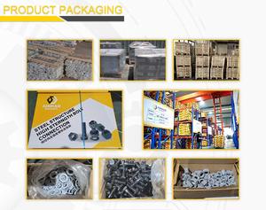 Hebei Fasteners Factory Cabeza de acero inoxidable Cuello cuadrado Truss Carro redondo Tornillo Coach Bolt - Product Image 6