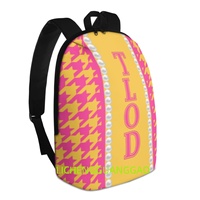 Sac à dos de sororité TLOD pour femmes de qualité supérieure, personnalisé, réutilisable, pour le shopping et les week-ends – Vente en gros