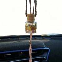 Flacon de parfum pour voiture en verre rechargeable 7ml 8ml 9ml 10ml, diffuseur de parfum suspendu pour climatiseur