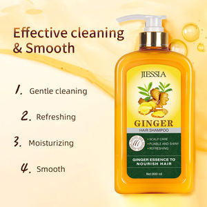 Shampooing pour la croissance des cheveux à base de gingembre biologique, label privé, vente en gros, gingembre royal Augeas, anti-chute de cheveux, croissance naturelle des cheveux - Product Image 3