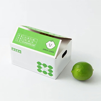 Vente en gros énorme qualité différents types de carton solide boîte en carton ondulé fruits secs boîtes d'emballage pour les cadeaux