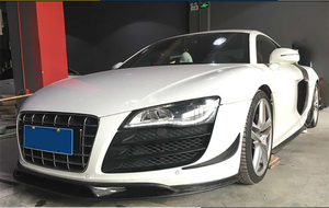 <span class=keywords><strong>R8</strong></span> BodyKit fibre de carbone voiture Regula pare-chocs avant séparateur de lèvre convient pour <span class=keywords><strong>Audi</strong></span> <span class=keywords><strong>R8</strong></span> <span class=keywords><strong>v8</strong></span> V10 Gen 1 2008-2015 - Product Image 3