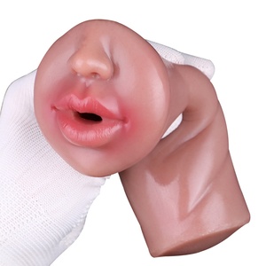 Jouets sexuels masculins, vagin artificiel, masturbateur masculin, gobelet réaliste pour gorge profonde, clitoris anal, jouets sexuels en silicone pour hommes - Product Image 1