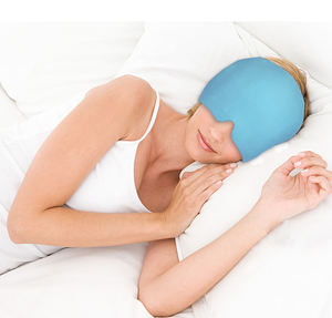 Chapeau <span class=keywords><strong>anti</strong></span>-<span class=keywords><strong>migraine</strong></span> en tissu élastique pour soulager les maux de tête, <span class=keywords><strong>masque</strong></span> facial <span class=keywords><strong>anti</strong></span>-<span class=keywords><strong>migraine</strong></span>, thérapie par le froid - Product Image 6