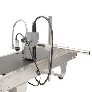 Convoyeur de bureau TIJ Imprimante à jet d'encre Code de lot automatique Codeur de <span class=keywords><strong>date</strong></span> Machine d'impression Vitesse réglable pour plastique métal - Product Image 4