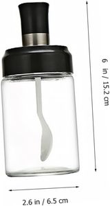 Wholesale Kitchen Supplies Seasoning Bottles Household Glass Bottles Oil Pots Cross-border Commercial Creative Seasoning Bottles - Product Image 3