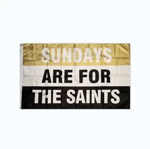 High Quality custom Football Flag New Orleans Saints Beer NFL College Banner