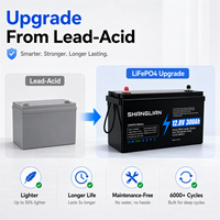 Batterie au lithium LiFePO4 12,8 V 300 Ah 3840 Wh certifiée CE RoHS, stock UE disponible, cycle profond, BMS intelligent, stockage solaire domestique