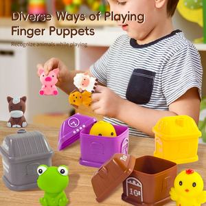 Giocattoli educativi cognitivi personalizzati <span class=keywords><strong>per</strong></span> <span class=keywords><strong>bambini</strong></span> <span class=keywords><strong>animali</strong></span> da <span class=keywords><strong>fattoria</strong></span> <span class=keywords><strong>animali</strong></span> da fienile - Product Image 3