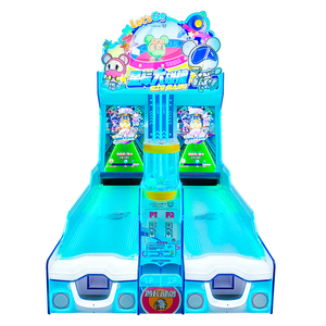 Trong nhà xu-hoạt động thể thao Arcade tương tác trò chơi kỹ thuật số mô phỏng <span class=keywords><strong>Video</strong></span> Game Console trẻ em Mini Bowling alley máy - Product Image 2