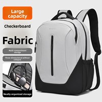 Sac à dos pour ordinateur portable imperméable en gros, matériau durable anti-rayures, grande capacité, sac d'école