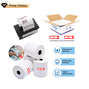80X30Mm 100X50Mm Cajero 57X40 Mm Papel de <span class=keywords><strong>peaje</strong></span> térmico sin núcleo 80*83 para máquina Pos 57Mm China - Product Image 3