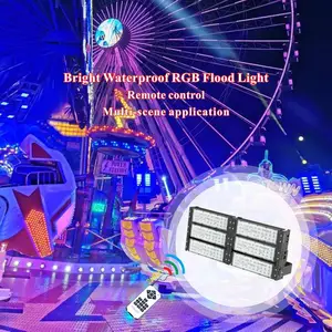 Aglare Gelb Blau Grün dmx 300w LED-Flutlicht im Freien mit Hochleistungs-RGB-LED-Flutlicht