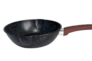 Sartén y olla antiadherente <span class=keywords><strong>de</strong></span> acero al carbono con doble Caño, sartén antiadherente <span class=keywords><strong>de</strong></span> <span class=keywords><strong>granito</strong></span>, sartén profunda para el hogar, <span class=keywords><strong>cocina</strong></span>, sartén para Fideos - Product Image 5