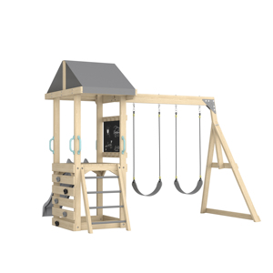Safe Play Equipment Durable Climbing Frame Kids Playhouse Outdoor Playground <strong>Swing</strong> Sets Backyard Wooden <strong>Slide</strong> <strong>Swing</strong> Set Wood - Product Image 1