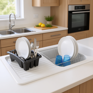 ตะแกรงคว่ำจานเมทัลเท็กซ์ อควาเท็กซ์ พลัส ที่จัดระเบียบอ่างล้างจาน ตะกร้าสำหรับวางในอ่างล้างจาน - Product Image 3