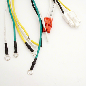 Faisceau de câbles personnalisé multi-cœurs avec bornes à joint torique mixtes et connecteurs plastiques mâle-femelle pour équipements électroménagers - Product Image 3