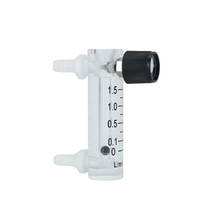 Chất lượng cao Bảng điều chỉnh không khí Oxy O2 khí Acrylic <span class=keywords><strong>Float</strong></span> rotameter <span class=keywords><strong>Flow</strong></span> <span class=keywords><strong>Meter</strong></span> với van - Product Image 1