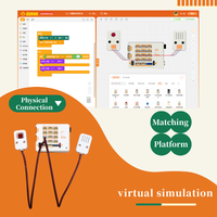 Qimayuan Q02 Set de Robótica con IA para Codificación, Reconocimiento de Voz, Programable en Python, Bloques de Juguete Compatibles con Proyectos STEM para Academias