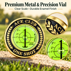 Niveau à bulle OEM ODM pour lecteur de green de golf 40 mm – Accessoire portable de lecture de pente pour marques et distributeurs de golf - Product Image 5