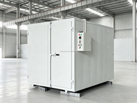Four de cuisson industriel électrique pour peinture en poudre, à circulation d'air uniforme, pour séchage par lots
