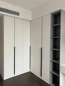Armario de dormitorio personalizado moderno por puerta de madera maciza de fábrica portátil y ajustable para uso en muebles para el hogar - Product Image 2