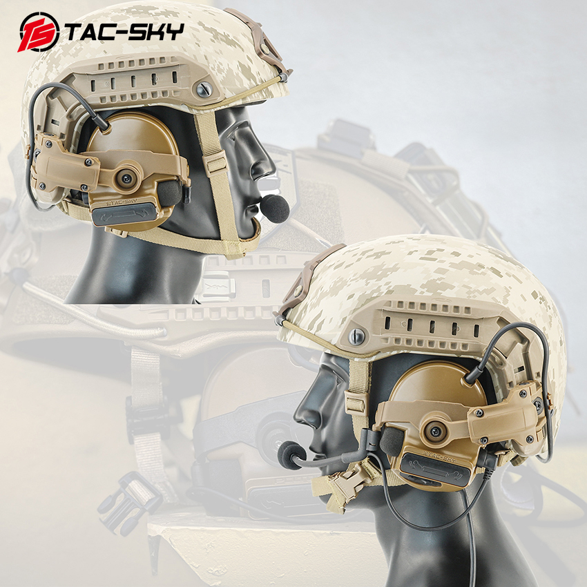 Rail D'adaptation ARC TS TAC-SKY Pour Casque Tactique - Compatible COMTA II/III, Neuf