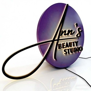 Letrero LED Personalizado de Fácil Instalación del Fabricante Original, Logotipo de Empresa con Retroiluminación, <span class=keywords><strong>Letras</strong></span> LED para Nombre de Marca de Oficina o Empresa - Product Image 4