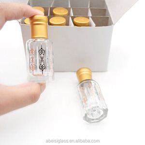 3Ml <span class=keywords><strong>6Ml</strong></span> 12Ml Rỗng Attar Arabian Oud Chai Nước Hoa Thủy Tinh Màu Nâu Chai Tinh Dầu - Product Image 3