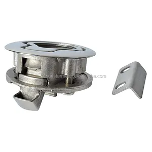 2inch Stainless steel 316 boat tackle cabinet non-locking slam style latch with gasket