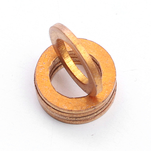 Solid <b>Copper</b> Flat Ring Gasket Metric M3 M4 M5 M6 M12 M14 M16 M18 M20 M24 M27 - M48 Plain <b>Washers</b> Fastener Hardware - Product Image 3