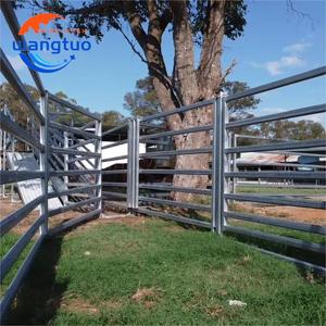 Paneles de Corral Portátiles de Alta Calidad para Ganado y Caballos, Valla de Seguridad de Metal Galvanizado con Recubrimiento en Polvo - Product Image 3