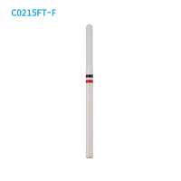 Cutter rotatif en céramique cylindrique mince personnalisable avec logo pour la mise en forme de résine composite en dentisterie
