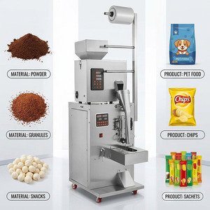 Machine <span class=keywords><strong>de</strong></span> remplissage <span class=keywords><strong>de</strong></span> sachets pour épices, <span class=keywords><strong>levure</strong></span>, piment, assaisonnement, curry, curcuma en poudre, formats 2g, 5g, 10g, 15g, 16g, 20g - Product Image 1