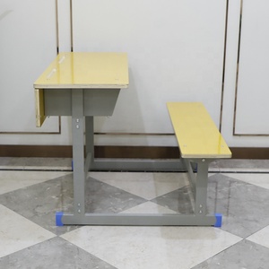 Meubles scolaires, table <span class=keywords><strong>d</strong></span>'école en bois double pour élèves, <span class=keywords><strong>banc</strong></span> et bureau pour l'école - Product Image 3