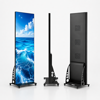 Afficheur LED numérique d'intérieur P1.8 P2 P2.5 P3, écran LED publicitaire WiFi, panneau sur pied