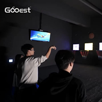 Système de jeu interactif de tir de basket-ball Gooest activer le jeu installations de parc d'attractions machine d'arcade de divertissement pour adultes