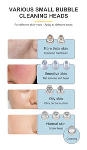 Soins du visage professionnels, peeling de la peau, beauté, hydrodermabrasion, nettoyage du visage, aspirateur pour points noirs, jet d'oxygène, machine de beauté Hydra - Product Image 6