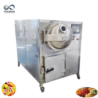 Automatische vacuümvriesdroger voor commercieel fruit, groenten, aardbeien, lyofilisator voor dierenvoer, droogmachine voor lage temperaturen