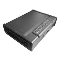 Weichi Safe Biometrischer Waffenschrank mit Fingerabdruck-Digitaltastatur, automatischer Deckelöffnung, Auto-Sicherheits-Waffenschließfach, elektronisch optional