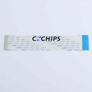 ZX-FFC1.0-F-10048-24P FFC Cable (Flexible Flat Cable) P=1mm Connector 24P 1mm Reverse 10cm - Product Image 1