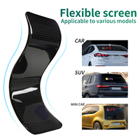 Pantalla LED Flexible Jode para Parabrisas de Coche, Panel de Matriz de Píxeles, Letrero con Mensaje Desplazable, Control por Aplicación, Texto Programable
