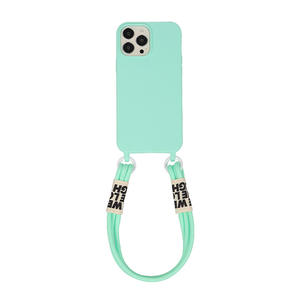 Étui de téléphone porte-collier à bandoulière pour <span class=keywords><strong>Iphone</strong></span> 15 14 13 12 11 Pro <span class=keywords><strong>Xs</strong></span> <span class=keywords><strong>Max</strong></span> lanière Tpu housse <span class=keywords><strong>avec</strong></span> <span class=keywords><strong>cordon</strong></span> sangle corde - Product Image 4