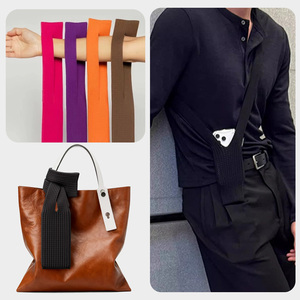 Crossbody Phone <strong>Bag</strong> Knitted Plush Cell Phone Purse Solid Crochet <strong>Mobile</strong> Phone Pocket Shoulder <strong>Bag</strong> Wallet Handbag with Strap - Product Image 1