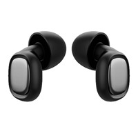 Bouchons d'oreilles haute fidélité anti-bruit en silicone, réduction du bruit, pour le sommeil, logo personnalisé, concert