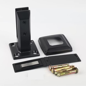 HL Moderne Collier de serrage en acier inoxydable 201 pour <span class=keywords><strong>verre</strong></span>, pour clôture de piscine sans cadre, garde-corps en <span class=keywords><strong>verre</strong></span>, balcon, escalier, villa, hôtel, appartement, 1er étage - Product Image 1