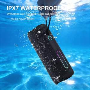Haut-parleurs doubles IPX7 en promotion usine avec quatre lumières RGB, longue autonomie de batterie et expérience sonore stéréo immersif - Product Image 1