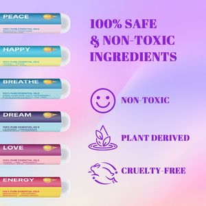 Thuốc hít mũi bó Tinh dầu nguyên chất và không pha loãng trị liệu không có gói hương liệu di động không lộn xộn của 6 - Product Image 4